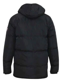D555 Quilted Zip Hood Parka - Black -Barbou Clothing Shop VRUYS SQ2 0000000004 BLACK MDb