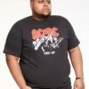 D555 Official ACDC Print T-Shirt -Barbou Clothing Shop VRV07 SQ1 0000000004 BLACK MDf