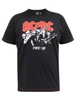 D555 Official ACDC Print T-Shirt -Barbou Clothing Shop VRV07 SQ5 0000000004 BLACK MDd1
