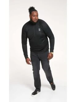 D555 Dry Wear L/S Zip-Up T-Shirt - Black -Barbou Clothing Shop VRV1J SQ5 0000000004 BLACK MDd1