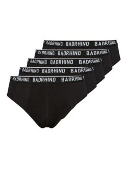 BadRhino BadRhino 5Pk Brief Black
